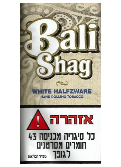 Bali Shag White Halfzware